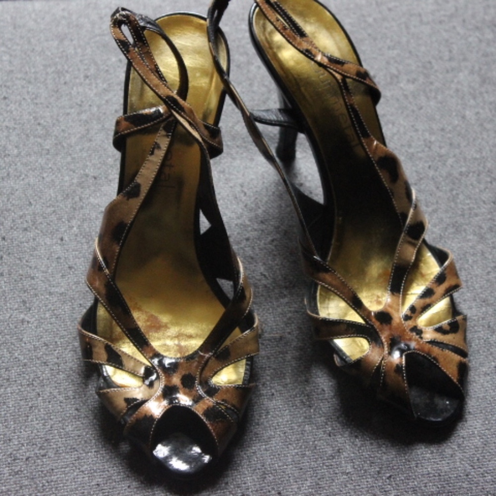 Gunmetal Heels